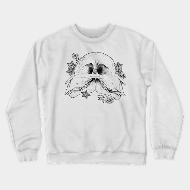 Two Headed Calf Crewneck Sweatshirt by AchillesHelios